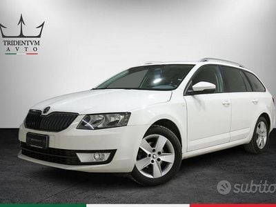 Usata Skoda Octavia Elegance 105 CV (77 kW) 2014 Bianco Station wagon