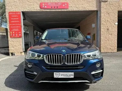 Usata BMW X4 xLine 190 CV (139 kW) 2014 Blu/azzurro SUV