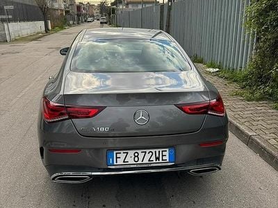 Usata Mercedes CLA180 AMG line 136 CV (100 kW) 2020 Grigio Berlina