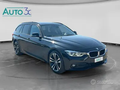 Usata BMW 318 Advantage 150 CV (110 kW) 2017 Nero Station wagon