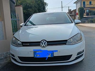 Usata VW Golf VII 110 CV (80 kW) 2015 Bianco Berlina