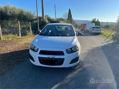 Bianco Usata 2012 Chevrolet Aveo LS Berlina | 3990 € (Buon prezzo)