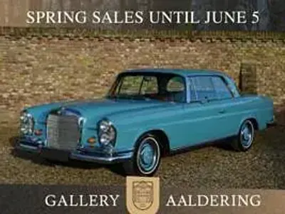 Usata Mercedes 250 SE 150 CV (110 kW) 1967 Blu Coupé