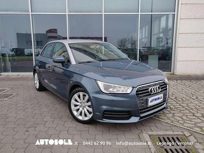 Usata Audi A1 Sportback Ambiente 116 CV (85 kW) 2015 Blu/azzurro Utilitaria