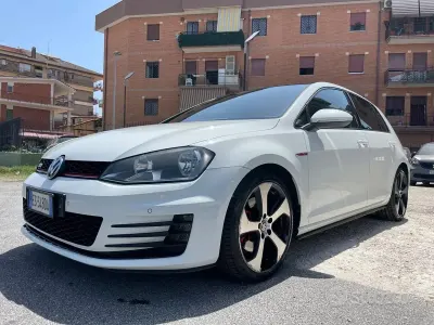 Usata VW Golf VII GTI 220 CV (161 kW) 2013 Bianco Berlina