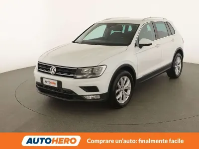 Usata VW Tiguan Business 150 CV (110 kW) 2016 Bianco SUV