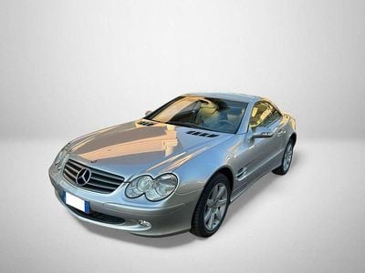 Usata Mercedes SL500 306 CV (225 kW) 2002 Grigio Cabrio