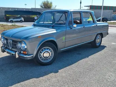 Usata Alfa Romeo Giulia Super 1970 Grigio Berlina
