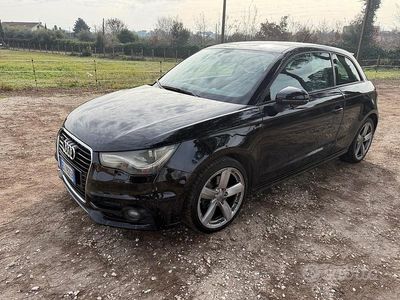 Usata Audi A1 Attraction 122 CV (89 kW) 2012 Nero Berlina