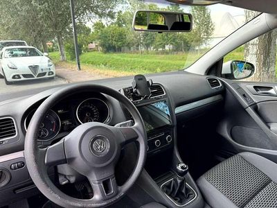 Usata VW Golf VII Comfortline 105 CV (77 kW) 2012 Bianco Berlina