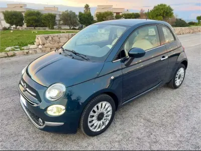 Usata Fiat 500 Lounge 95 CV (69 kW) 2017 Blu/azzurro Utilitaria