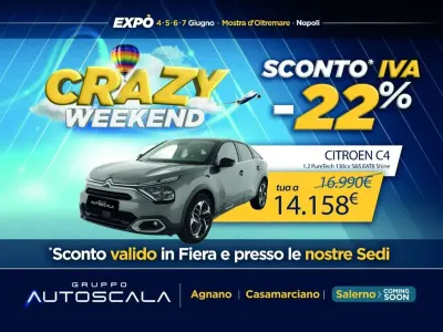Usata Citroën C4 PureTech 131 CV (96 kW) 2023 Platinum grey SUV