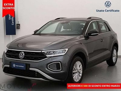 Usata VW T-Roc Life 150 CV (110 kW) 2024 Indium grey/nero SUV