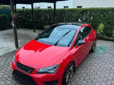Usata Seat Leon CUPRA 280 CV (205 kW) 2015 Rosso