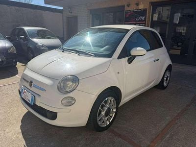 Usata Fiat 500 75 CV (55 kW) 2009 Bianco Cabrio