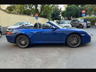 Usata Porsche 911 Carrera Cabriolet 345 CV (253 kW) 2010 Blu/azzurro Cabrio
