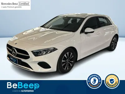 Usata Mercedes A180 Advanced 116 CV (85 kW) 2025 Bianco pastello Berlina