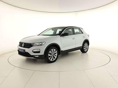 Usata VW T-Roc Style 150 CV (110 kW) 2021 White silver metallizzato nero SUV