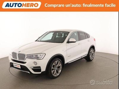 Usata BMW X4 xLine 190 CV (139 kW) 2016 Bianco SUV