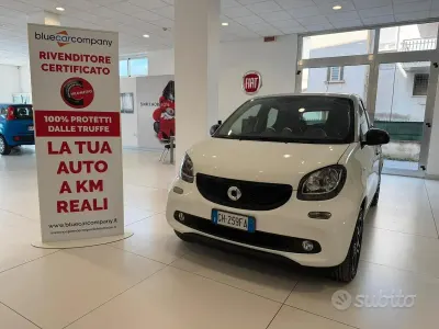 Usata Smart ForFour 71 CV (52 kW) 2019 Bianco Utilitaria