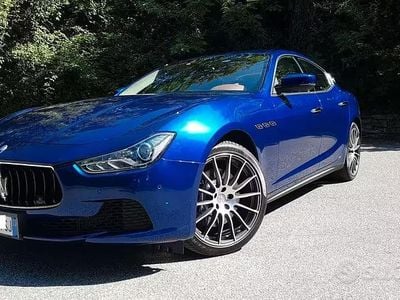 Usata Maserati Ghibli 411 CV (302 kW) 2015 Blu Berlina