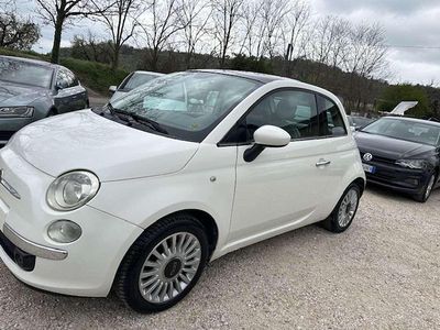 Usata Fiat 500 Lounge 75 CV (55 kW) 2007 Bianco Utilitaria