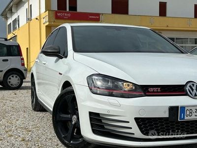 Usata VW Golf GTI 230 CV (169 kW) 2016 Bianco Berlina