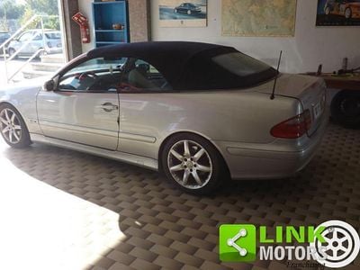 Usata Mercedes CLK200 Elegance 2002 Argento Cabrio