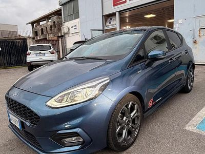Blu Usata 2020 Ford Fiesta ST-Line Utilitaria | 15.900 € (Cara)