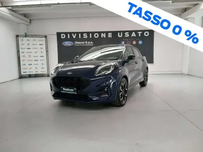 Usata Ford Puma Titanium S 125 CV (91 kW) 2022 Blu pastello SUV