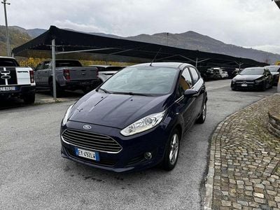 Usata Ford Fiesta Titanium 75 CV (55 kW) 2015 Blu/azzurro Berlina