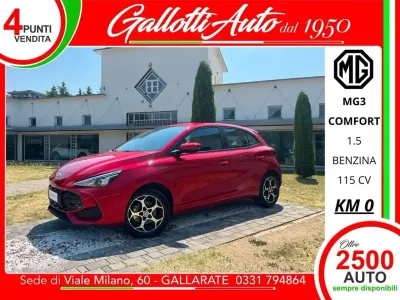 Nuova MG MG3 Comfort 116 CV (85 kW) 2026 Diamond red Utilitaria