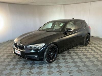 Begagnad BMW 118 Advantage 136 HK (100 kW) 2017 Svart Halvkombi