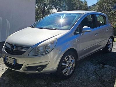 Usata Opel Corsa Enjoy 90 CV (66 kW) 2008 Grigio Utilitaria