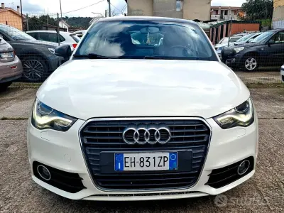 Usata Audi A1 Ambition 90 CV (66 kW) 2011 Bianco Utilitaria
