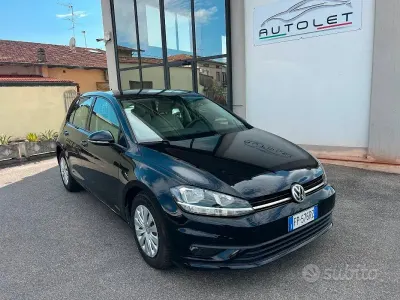 Usata VW Golf VII Trendline 116 CV (85 kW) 2018 Nero Berlina