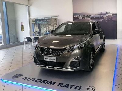 Usata Peugeot 3008 GT-line 131 CV (96 kW) 2019 Grigio amazonite SUV