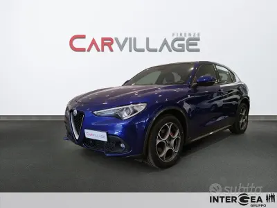 Brugt Alfa Romeo Stelvio Ti 210 HK (154 kW) 2022 Blå SUV
