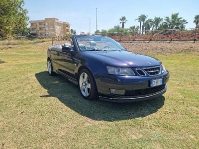Usata Saab 9-3 Vector 150 CV (110 kW) 2005 Blu Cabrio