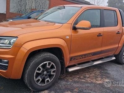 Usata VW Amarok Canyon 204 CV (150 kW) 2017 Arancione Pick-up
