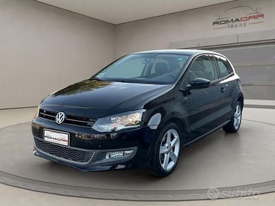 Usata VW Polo Highline 86 CV (63 kW) 2012 Nero met Berlina