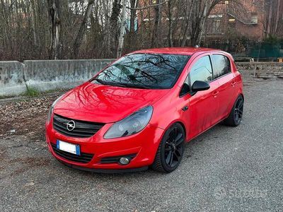 Usado Opel Corsa 80 HP (58 kW) 2009 Vermelho Citadino