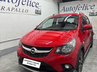Usata Opel Karl Rocks 73 CV (53 kW) 2019 Rosso Utilitaria