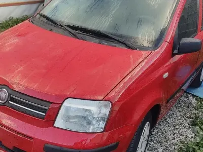 Usata Fiat Panda Dynamic 60 CV (44 kW) 2009 Rosso Utilitaria