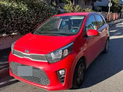 Usata Kia Picanto Urban 65 CV (47 kW) 2020 Rosso Utilitaria