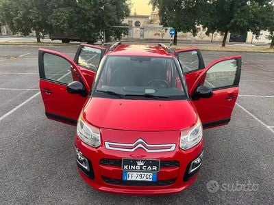 Usata Citroën C3 Picasso Exclusive 99 CV (72 kW) 2016 Rosso Monovolume