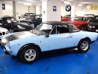 Usata Abarth 124 Spider 130 CV (95 kW) 1973 Azzurra e nera / pastello