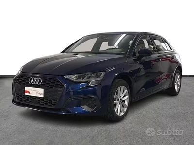 Usata Audi A3 Business 116 CV (85 kW) 2023 Blu Berlina
