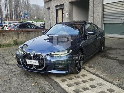 Usata BMW 420 M Sport 190 CV (139 kW) 2021 Blu Coupé