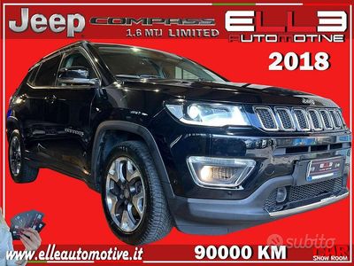 Usata Jeep Compass Limited 119 CV (87 kW) 2018 Nero SUV